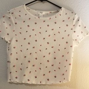 Crop top Ruffle sleeves